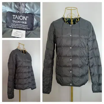 TAION=체온 다운 자켓 Woman L 사이즈
