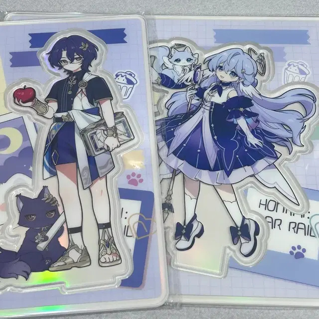 스타레일 타이니캣 아크릴 스탠드 로빈 레이시오 일괄 판매