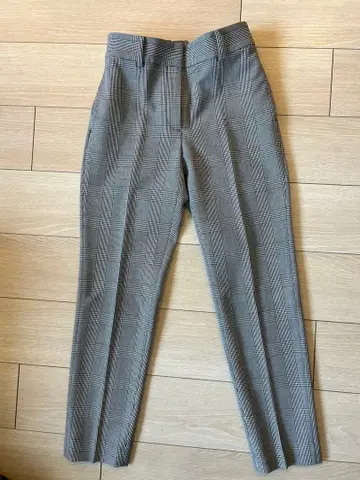 새상품급 PLST 웜 리저브 스틱 팬츠 체크