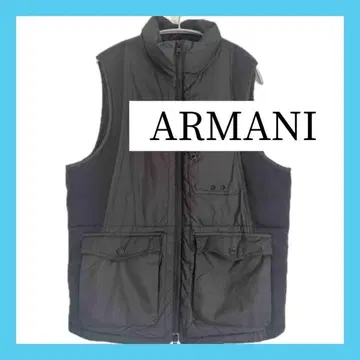 ARMANI Exchange 다운 베스트 충전솜 베스트