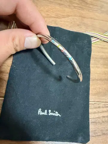 Paul Smith 컬러풀 로고 팔찌