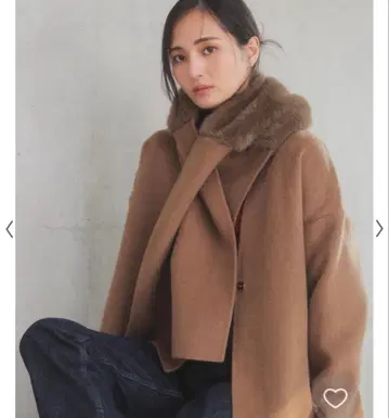 새상품 택 포함 이번 시즌 미들 코트 퍼 없음 초특가