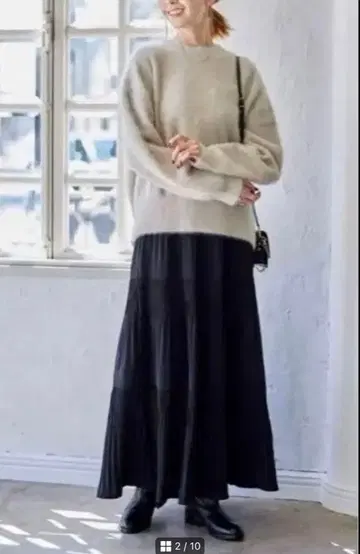 [ 미사용 ] 저널 스탠다드 미니 플리츠 캉캉 스커트 38