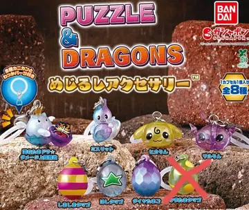 PUZZLE & DRAGONS 마스코트 액세서리 7종