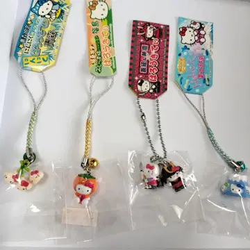 지역 한정 키티 4개 세트