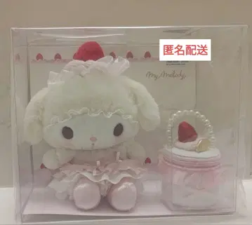 마이멜로디 봉제 인형 & 액세서리 세트 딸기 휘핑 케이크