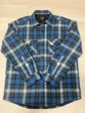 펜들턴 퀼팅 셔츠 파랑 PENDLETON