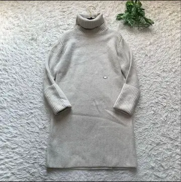 새상품급 24AW 르네 릴랙싱 워미 니트 원피스 라이트 그레이