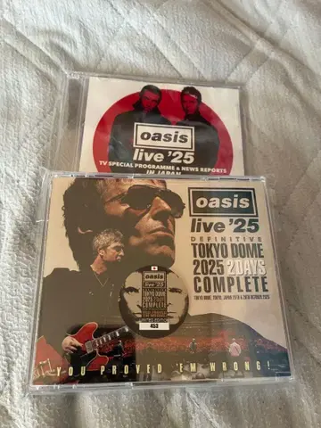 OASIS DEFINITIVE TOKYO DOME 2025 2DAYS