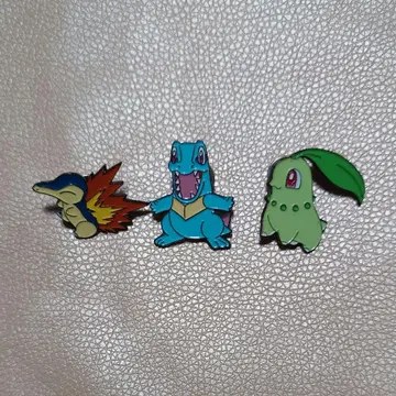포켓몬 핀 배지 3개 세트