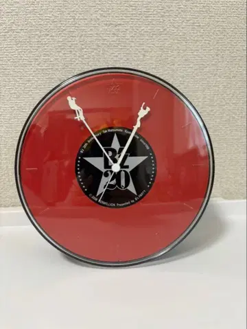 [ 동작 확인 완료 ] B'z 20주년 팬클럽 한정판 알람 시계