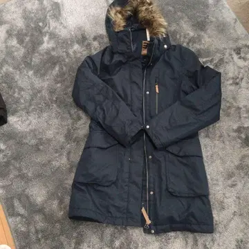 Icepeak 네이비 후드 부착 충전솜 코트