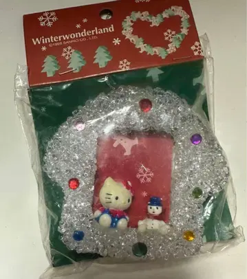 산리오 헬로키티 프레임 오너먼트 새상품 키티