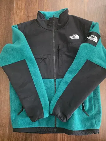 THE NORTH FACE 플리스 자켓 M 블랙/그린