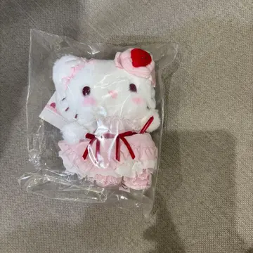 산리오 숏 케이크 마스코트 백참 키티