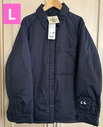 [택 포함 새상품] 유니클로 안야 힌드마치 퍼프 테크 셔츠 자켓 L