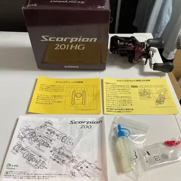 시마노 스콜피온 201 HG 새상품급입니다.