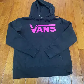 Vans 후드티 블랙 핑크