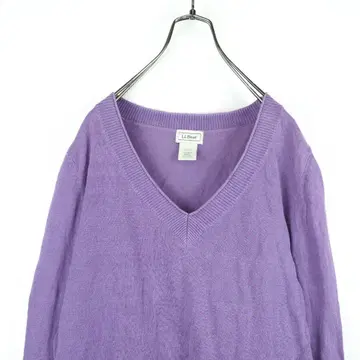 G2912*엘엘빈 린넨 코튼 티셔츠 풀오버 보라색