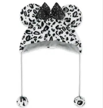 미니 마우스 레오파드 무늬 모자