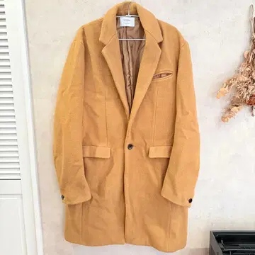 [ 당일 발송 ] STUDIOUS 체스터 코트 L 베이지