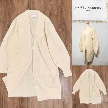 UNITED ARROWS 유나이티드 애로우즈 볼륨 슬리브 가디건