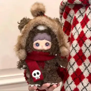 [ 신상 ] maymei 크리스마스 곰 봉제 인형 새상품 미사용