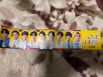 후지야 스노우맨 LOOK 룩 팝 플라이어 SnowMan 메구로 렌