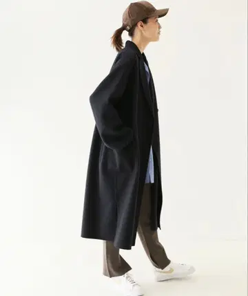 SLOBE IENA 해밀턴 더블 페이스 울 체스터 코트