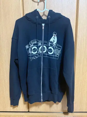 Level 4 키요 고양이 후드티 집업