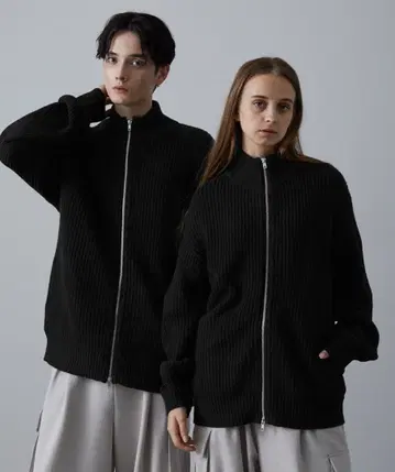 [ 새상품급 ] CLEL 드라이버 니트 S 사이즈 블랙