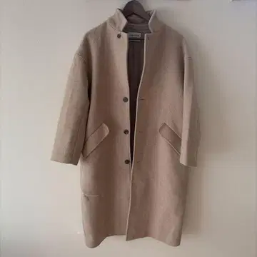 FORK & SPOON 베이지 롱 코트