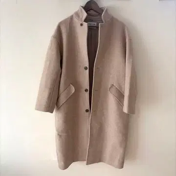 FORK & SPOON 베이지 롱 코트