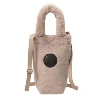 스타벅스 홀리데이 2025 보틀 숄더백 퍼 베이지