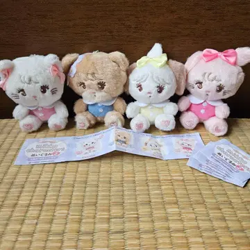Mikko Characters 봉제 인형 2컴플리트 세트