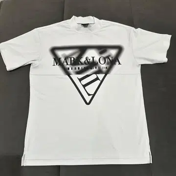 MARK & LONA 화이트 로고 셔츠 48