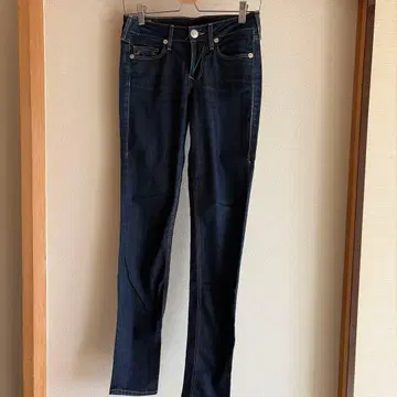 다크 블루 스키니 데님