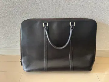 비즈니스 가죽 가방 다크 브라운