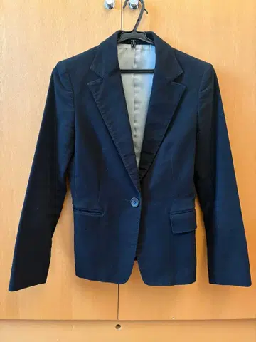 데 모드 블랙 테일러드 자켓