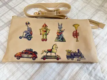 ear PAPILLONNER 숄더백 사코슈 레트로 가죽