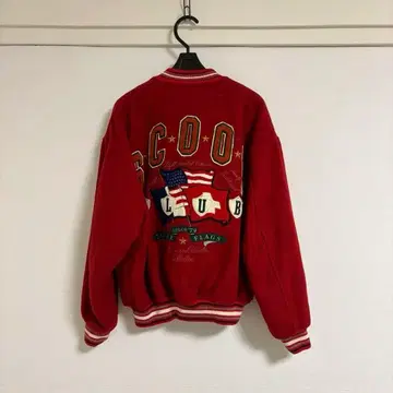 [ scoop ] 바시티 자켓