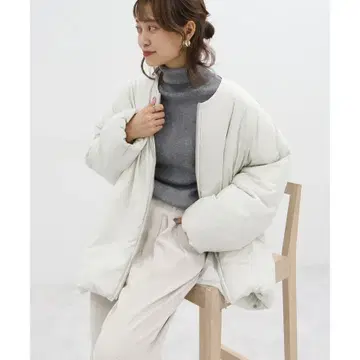 아메리칸 홀릭 경포카 발수 가공 노카라 코트