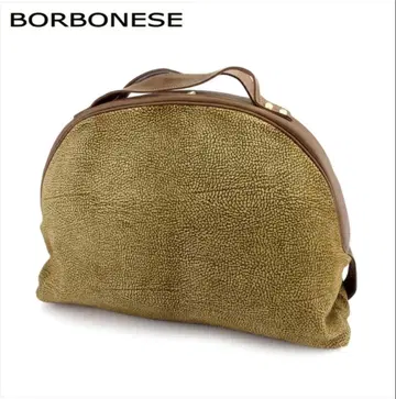 볼보네세 올리브 그린 라운드 핸드백