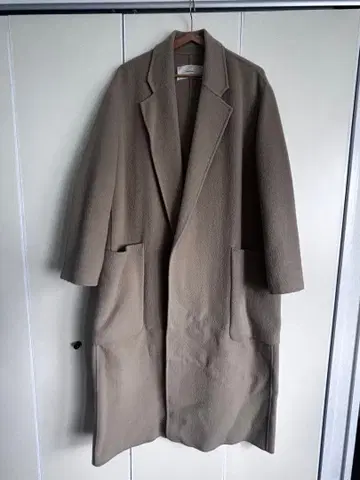 TODAYFUL 베이지 울 오버코트