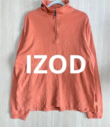 아이조트 IZOD 집업 트레이닝복 오렌지 오렌지