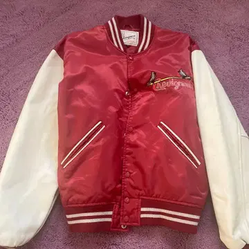 Chevignon 천연 가죽 소매 스카잔