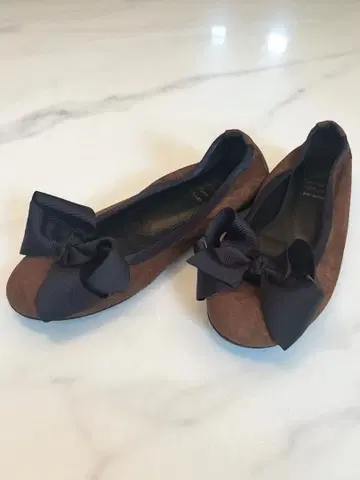 Ray BEAMS 리본 발레 슈즈 24cm September moon