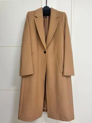 [ 미사용 새상품급 ] ICB 체스터 코트 (11호 카멜)