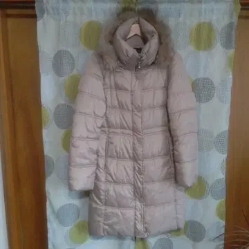 SORTIE 후드 부착 베이지 롱 자켓