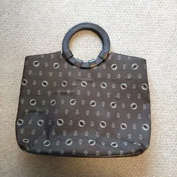 새상품급 헌팅월드 브라운 토트백